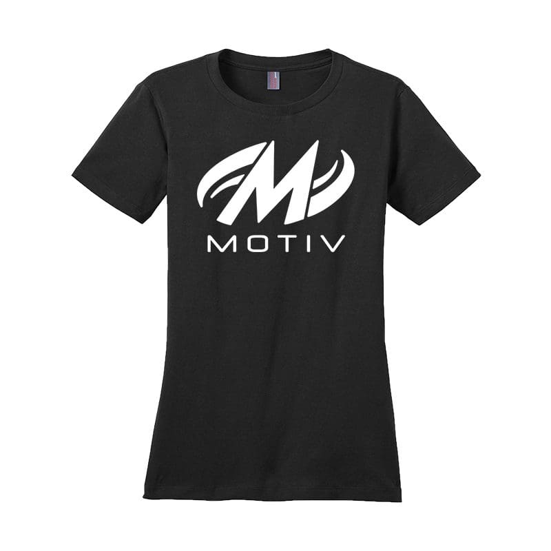 Coolwick Women's Black Motiv Bowling T-Shirt