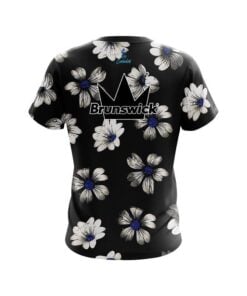 Alternative view of Brunswick Daisy Blue CoolWick Bowling Jersey