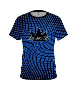 Brunswick Dyanamic Flux Blue CoolWick Bowling Jersey