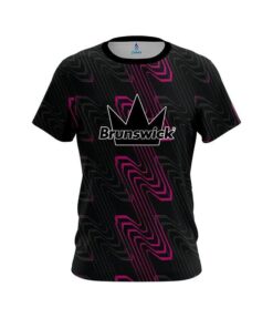 Brunswick Halftone Extreme Pink CoolWick Bowling Jersey