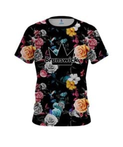 Brunswick Hummingbird Watercolor Art CoolWick Bowling Jersey