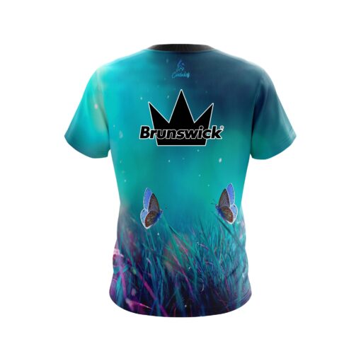 Brunswick Meadow Butterfly Dreams CoolWick Bowling Jersey - Image 2