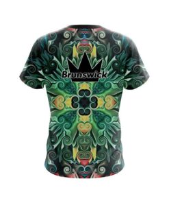 Alternative view of Brunswick Mosaic Bloom CoolWick Bowling Jersey