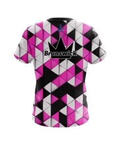 Alternative view of Brunswick Prism Pink CoolWick Bowling Jersey