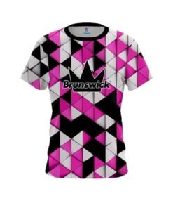 Brunswick Prism Pink CoolWick Bowling Jersey