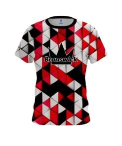 Brunswick Prism Red CoolWick Bowling Jersey