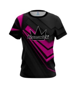 Brunswick Steaming Dynamic Pink CoolWick Bowling Jersey