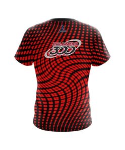 Alternative view of Columbia 300 Dyanamic Flux Red CoolWick Bowling Jersey