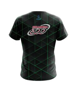 Alternative view of Columbia 300 Geo Green CoolWick Bowling Jersey