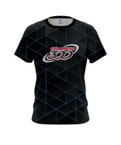 Columbia 300 Geo Light Blue CoolWick Bowling Jersey