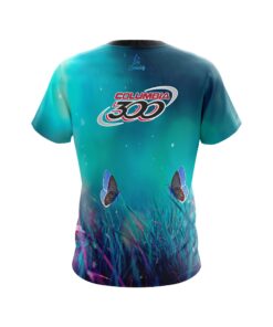 Alternative view of Columbia 300 Meadow Butterfly Dreams CoolWick Bowling Jersey