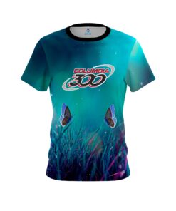 Columbia 300 Meadow Butterfly Dreams CoolWick Bowling Jersey