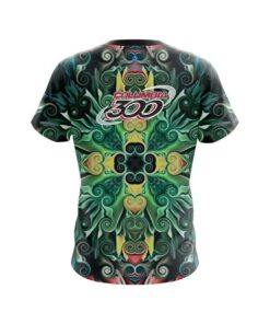 Alternative view of Columbia 300 Mosaic Bloom CoolWick Bowling Jersey