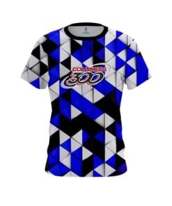 Columbia 300 Prism Blue CoolWick Bowling Jersey