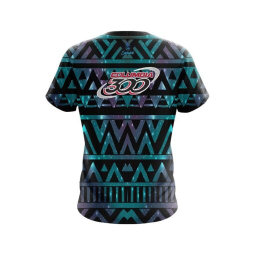 Columbia 300 Starlight Tribal CoolWick Bowling Jersey - Image 2