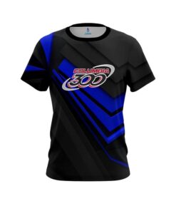 Columbia 300 Steaming Dynamic Blue CoolWick Bowling Jersey
