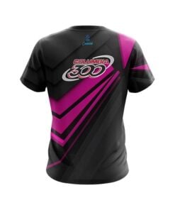 Alternative view of Columbia 300 Steaming Dynamic Pink CoolWick Bowling Jersey