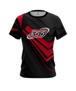 Columbia 300 Steaming Dynamic Red CoolWick Bowling Jersey