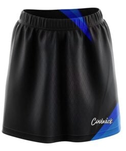 Carbon Blue CoolWick Bowling Skort
