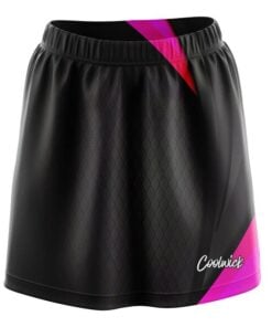 Carbon Pink CoolWick Bowling Skort