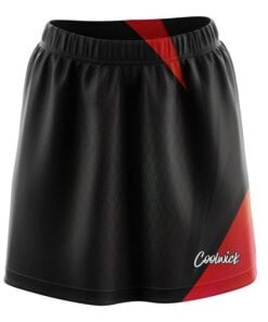 Carbon Red CoolWick Bowling Skort