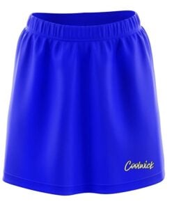 Plain Blue CoolWick Bowling Skort
