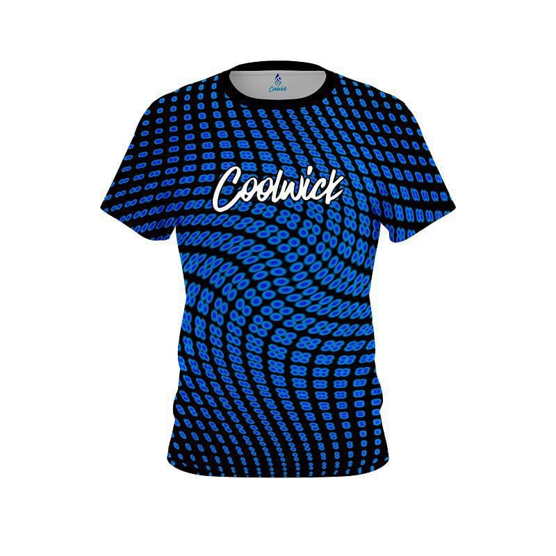 CoolWick Dyanamic Flux Blue CoolWick Bowling Jersey