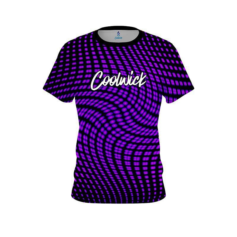 CoolWick Dyanamic Flux Purple CoolWick Bowling Jersey