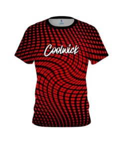 CoolWick Dyanamic Flux Red CoolWick Bowling Jersey
