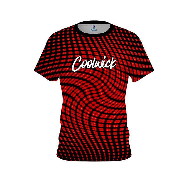 CoolWick Dyanamic Flux Red CoolWick Bowling Jersey