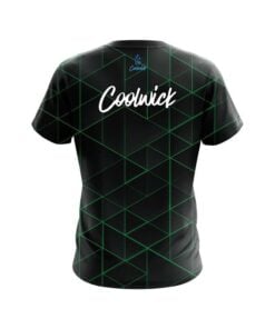 Alternative view of CoolWick Geo Green CoolWick Bowling Jersey