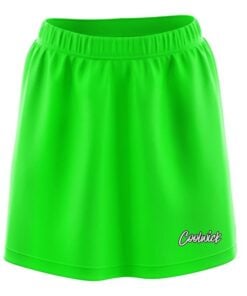 Plain Green CoolWick Bowling Skort
