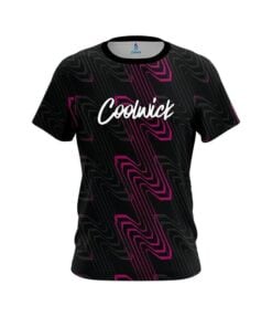 CoolWick Halftone Extreme Pink CoolWick Bowling Jersey