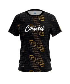 CoolWick Halftone Extreme Yellow CoolWick Bowling Jersey