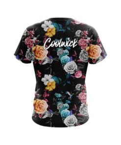 Alternative view of CoolWick Hummingbird Watercolor Art CoolWick Bowling Jersey