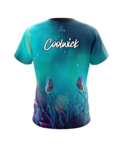Alternative view of CoolWick Meadow Butterfly Dreams CoolWick Bowling Jersey