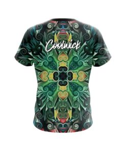 Alternative view of Coolwick Mosaic Bloom CoolWick Bowling Jersey