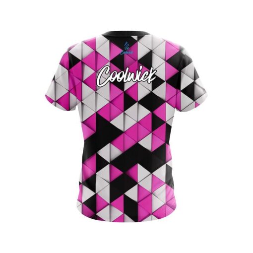 CoolWick Prism Pink CoolWick Bowling Jersey - Image 2