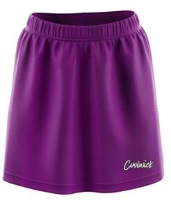 Plain Purple CoolWick Bowling Skort
