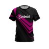 CoolWick Steaming Dynamic Pink CoolWick Bowling Jersey