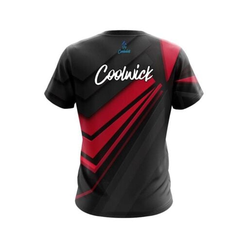 CoolWick Steaming Dynamic Red CoolWick Bowling Jersey - Image 2