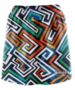 Crazy Maze CoolWick Bowling Skort