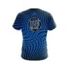DV8 Dyanamic Flux Blue CoolWick Bowling Jersey - Image 2