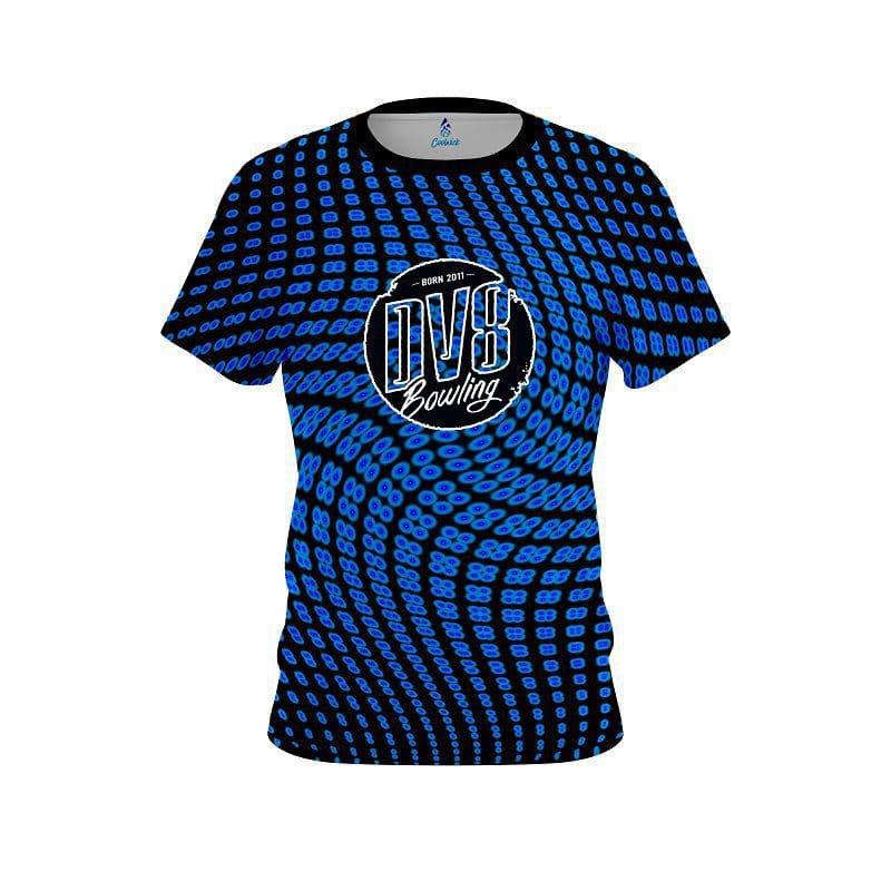 DV8 Dyanamic Flux Blue CoolWick Bowling Jersey