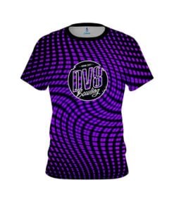 DV8 Dyanamic Flux purple CoolWick Bowling Jersey
