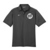 DV8 Frequency Nike Flint Grey Embroidery Dri-FIT Sport Swoosh Coolwick Polo