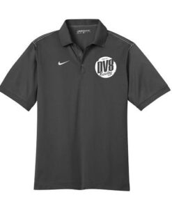 DV8 Frequency Nike Flint Grey Embroidery Dri-FIT Sport Swoosh Coolwick Polo