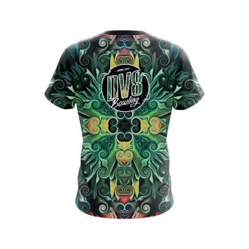 DV8 Mosaic Bloom CoolWick Bowling Jersey - Image 2