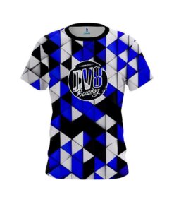 DV8 Prism Blue CoolWick Bowling Jersey