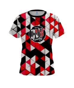 DV8 Prism Red CoolWick Bowling Jersey